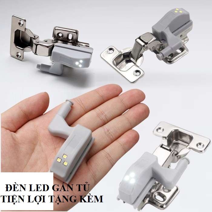 Đèn LED gắn bản lề tủ quần áo thông minh