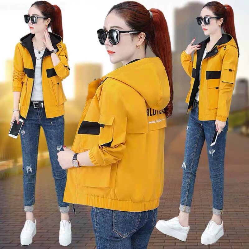 [HCM]ÁO KHOÁC kaki NỮ PHONG CÁCH HÀN QUỐC