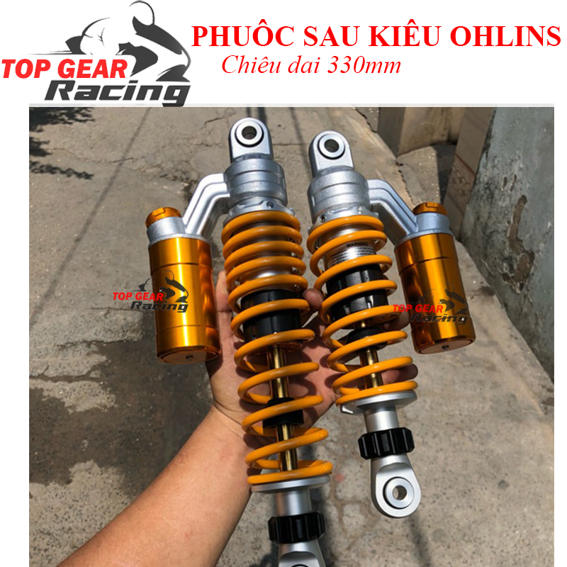 Phuộc Kiểu Ohlins Cho Wave Dream 330mm 