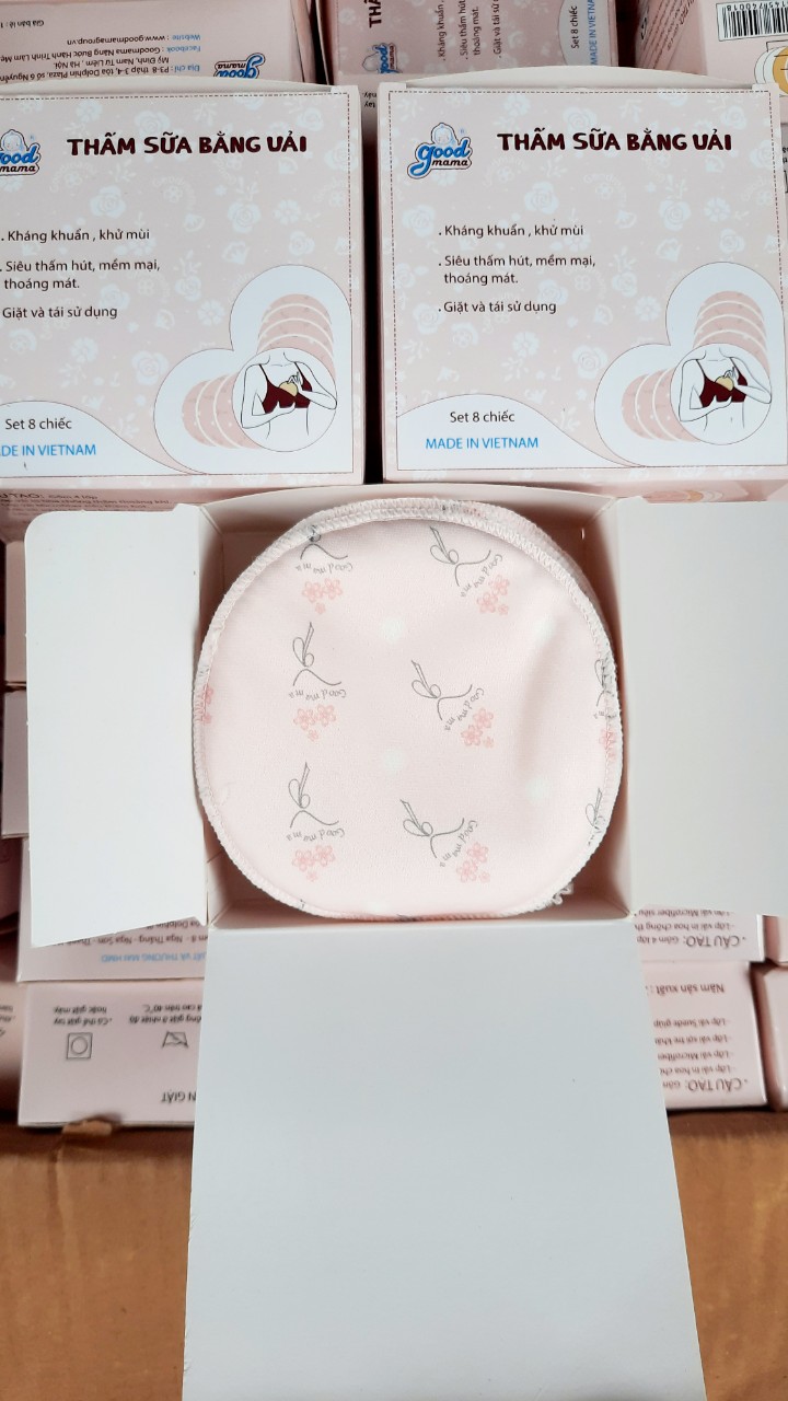 Thấm Sữa Giặt Được Goodmama( Hộp 8 Miếng)