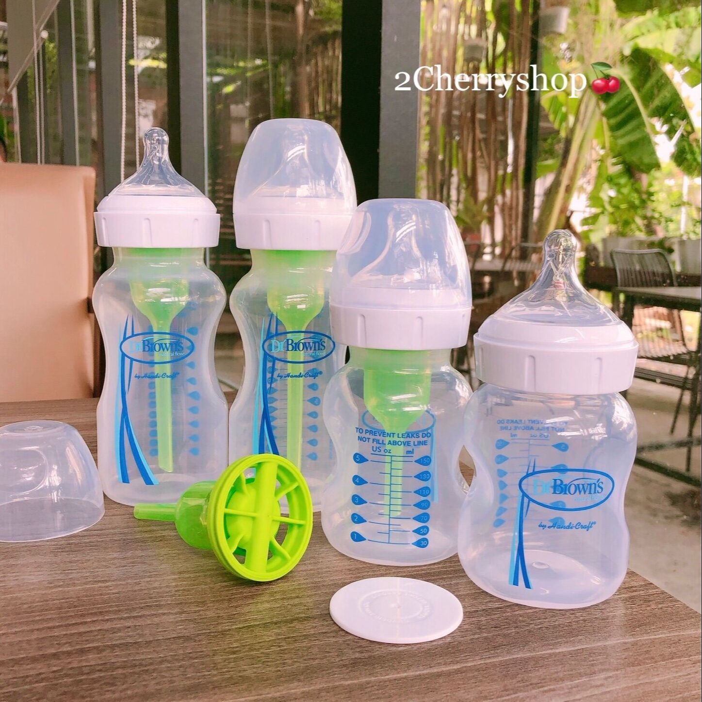 [HCM]Bình sữa Dr Brown’s cổ rộng 150-270 ml Option Plus +