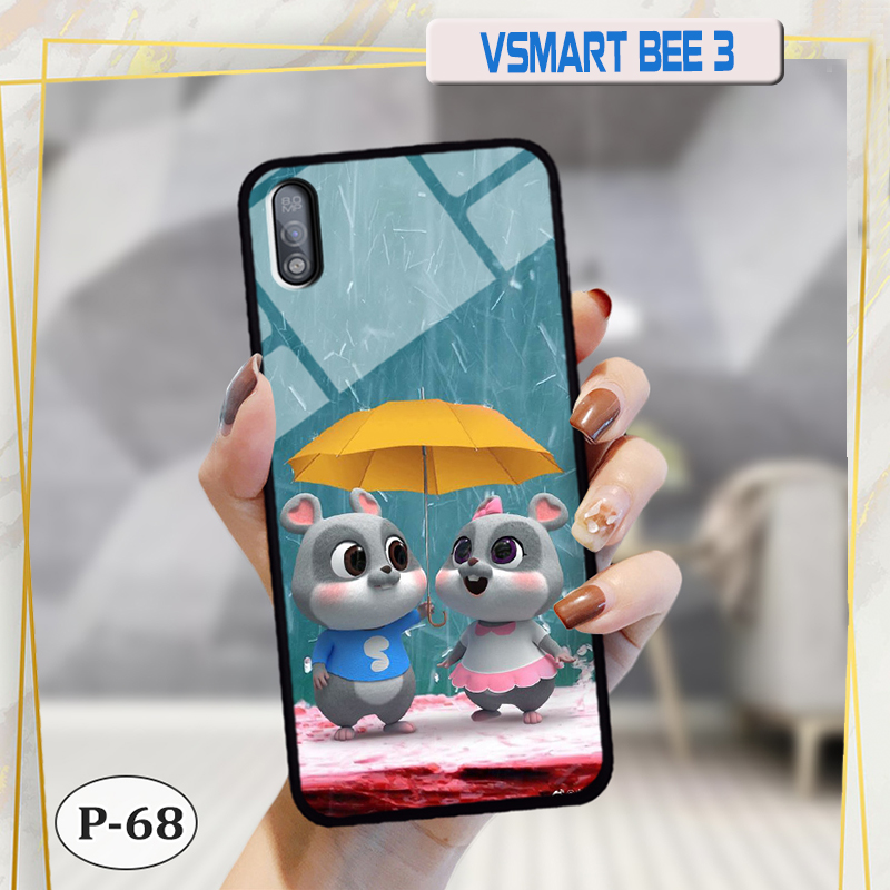 Ốp lưng kính VSMART BEE 3 in 3D