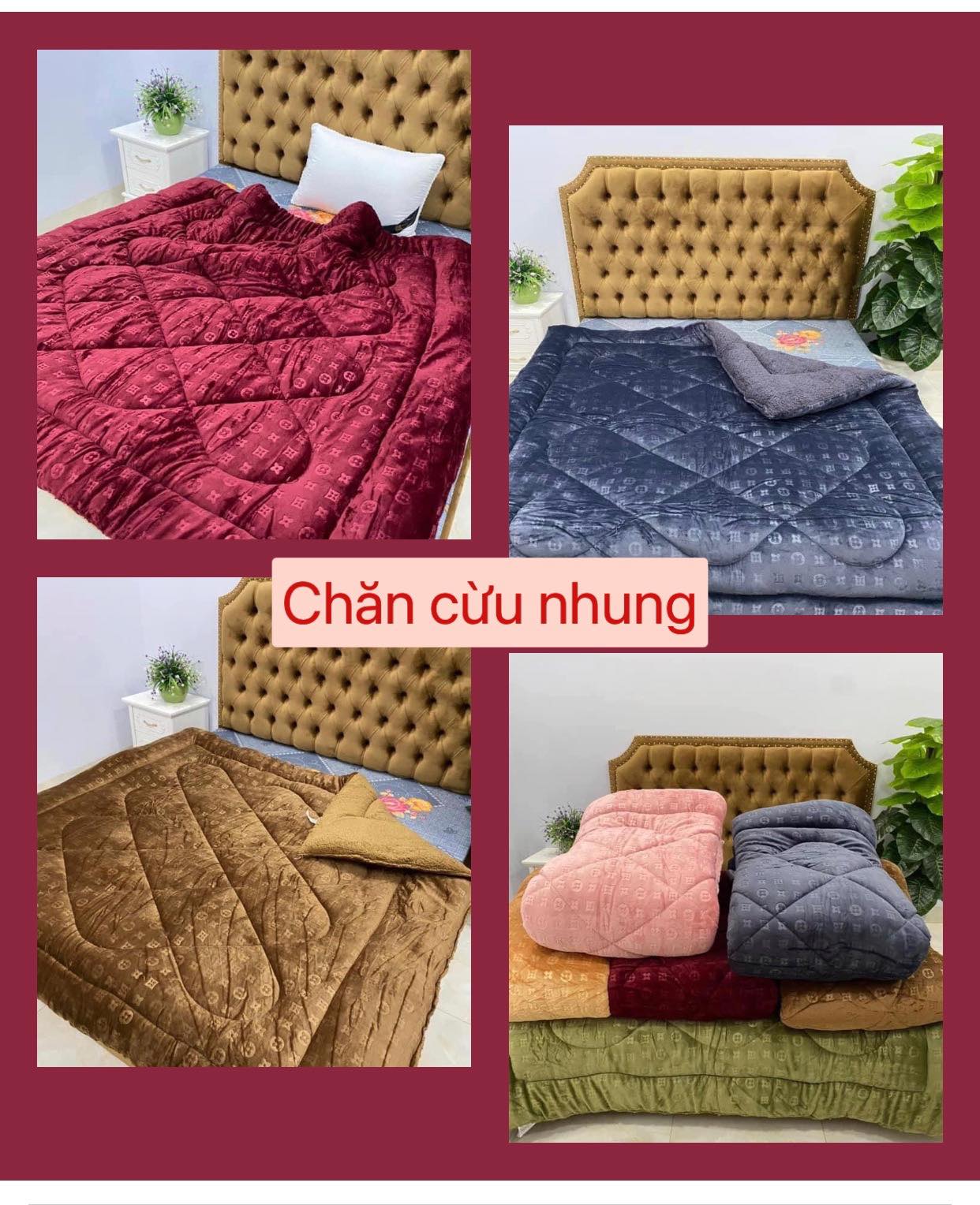 CHĂN LÔNG CỪU NHẬT 3 lớp ib chọn màu 2,5kg