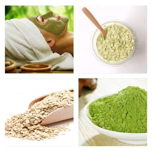 Bột Yến Mạch Trà Xanh- dưỡng trắng da