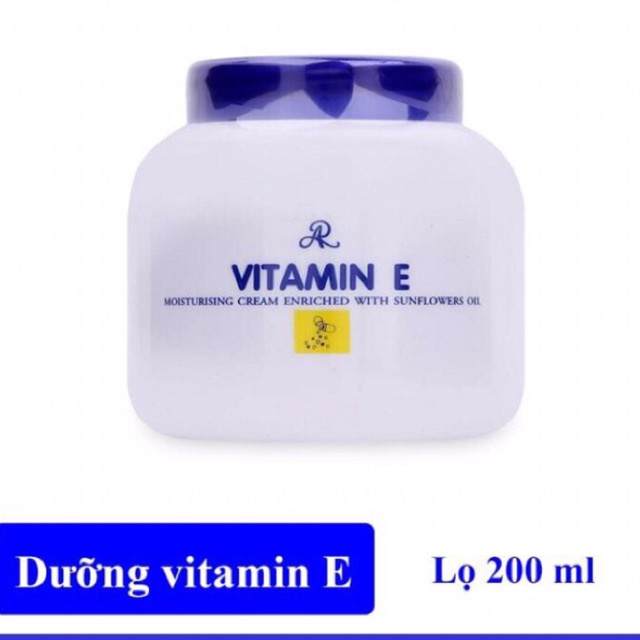 Dưỡng vitamin e hũ - 200ml