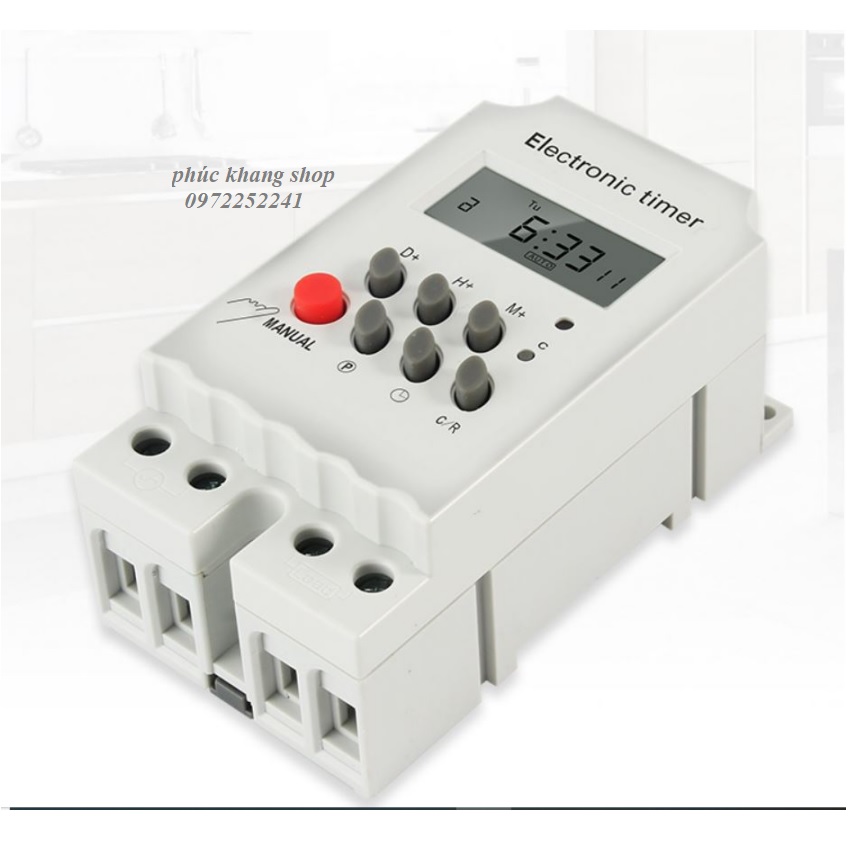 Timer hẹn giờ KG316T2. Rơle thời gian 24h