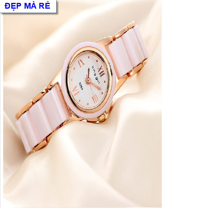 (Extra gift 1 tablets battery worth 20K) đồng watch beautiful ladies that cheap bangles personality belt