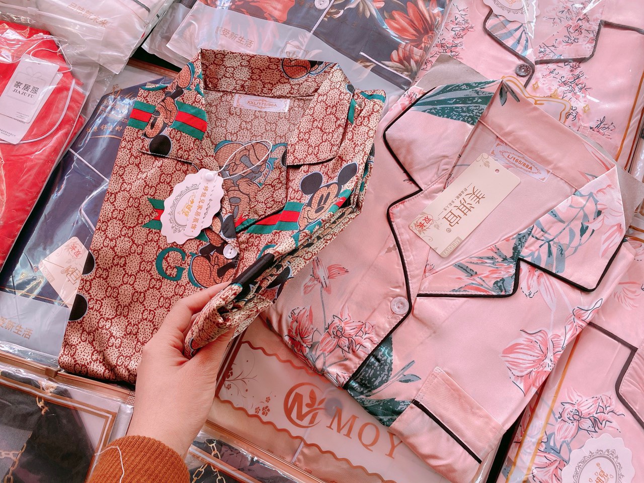 BỘ PIZAMA LỤA