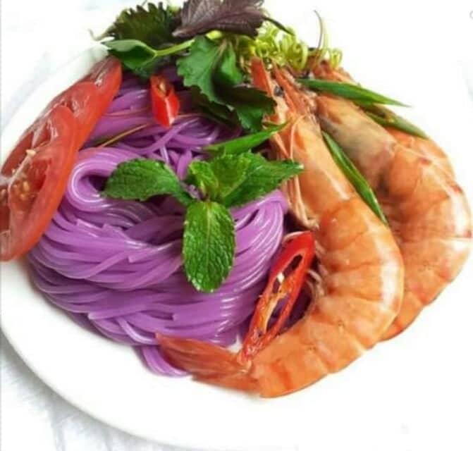 Bún lá cẩm 1kg