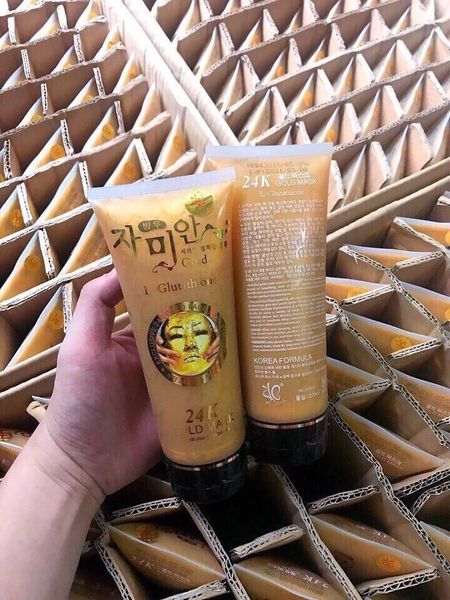 Mặt nạ collagen vàng 24k tuýp