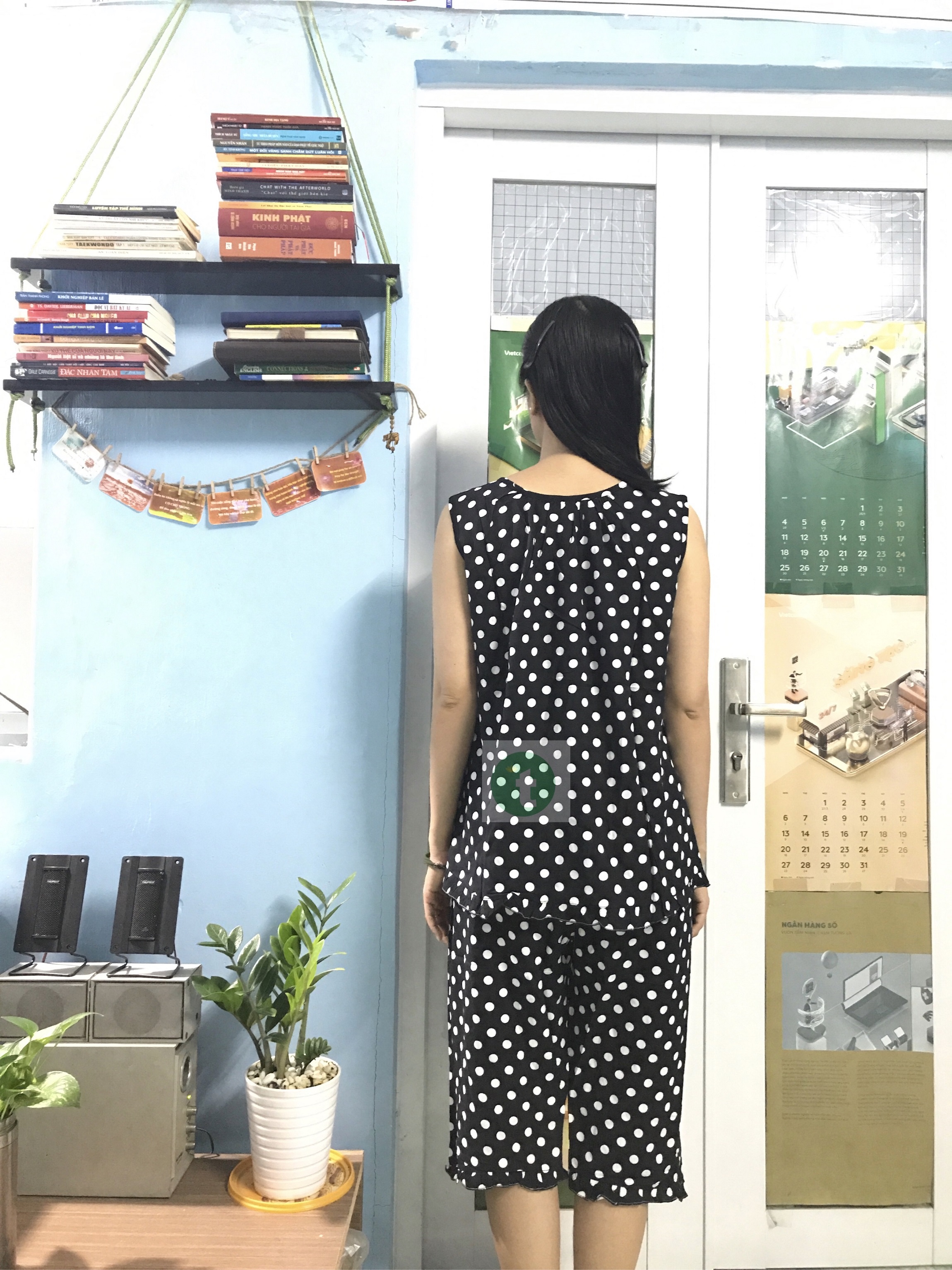 Bộ lanh tole lửng chấm bi (45-75 kg)