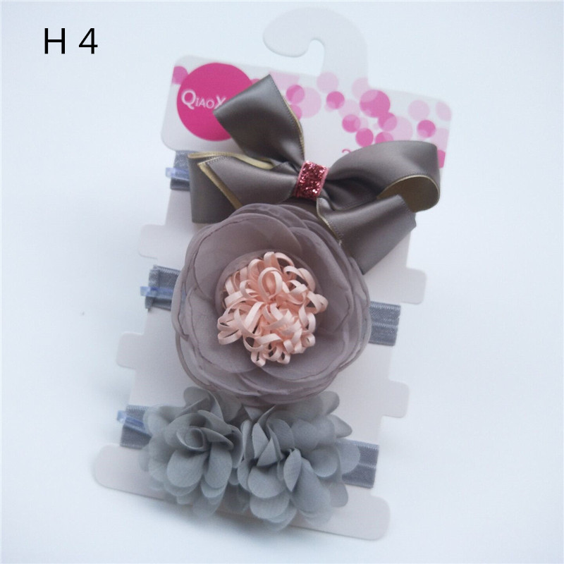 set phụ kiện băng đô nơ xinh cho bé set 3 cái
