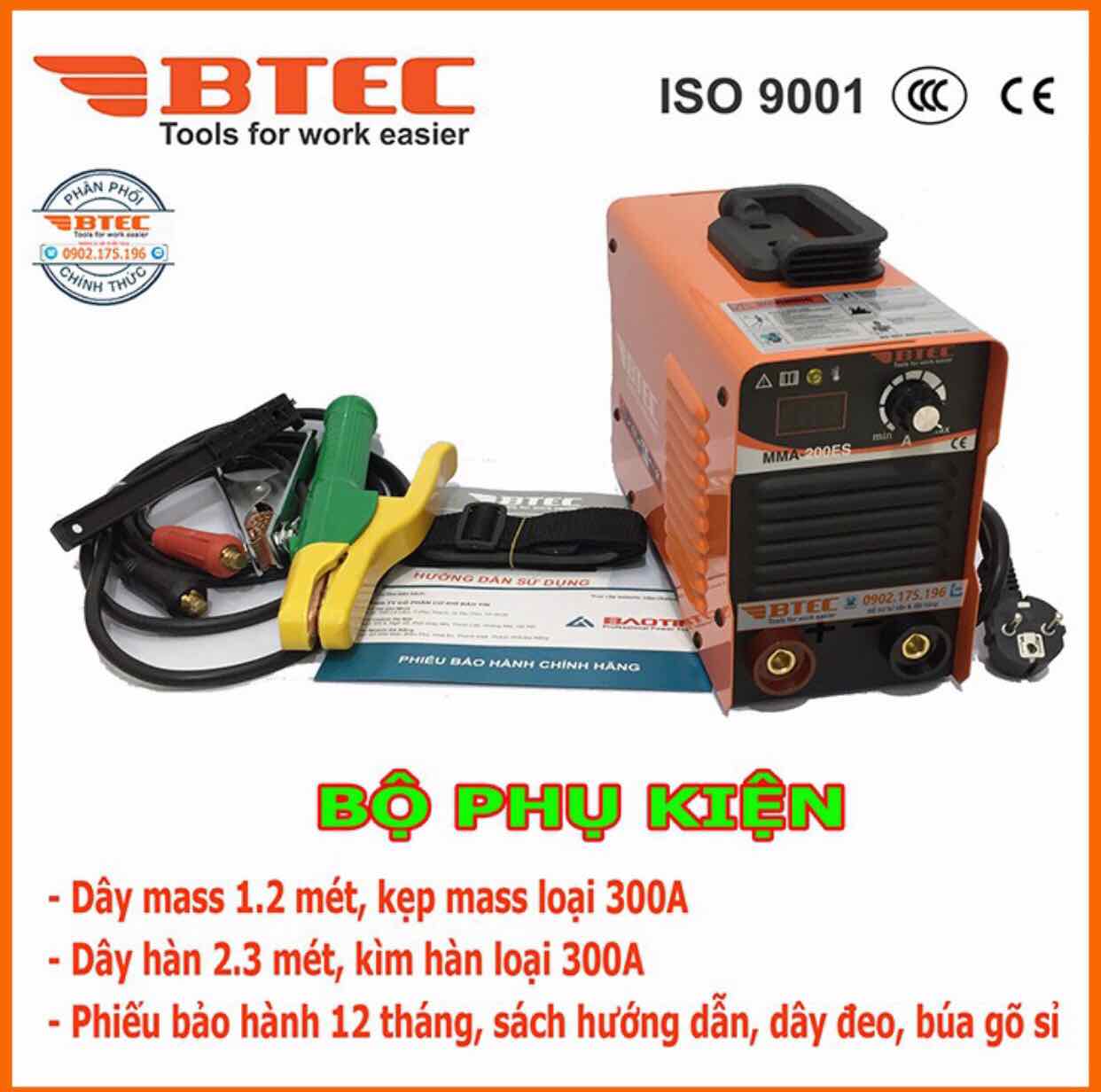 máy hàn - máy hàn BTEC -MMA-200ES - MMA-200ES