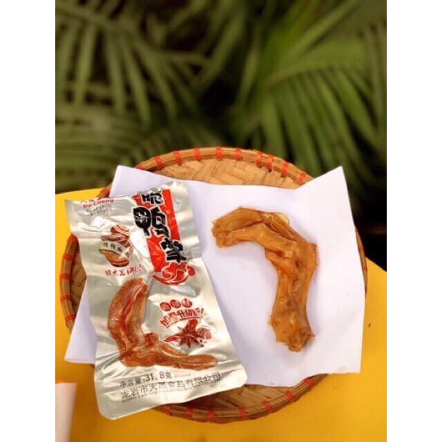 CHÂN VỊT QUAY DACHENG 💖 𝑭𝑹𝑬𝑬𝑺𝑯𝑰𝑷 💖 Loại To 31,8g 🌶🌶