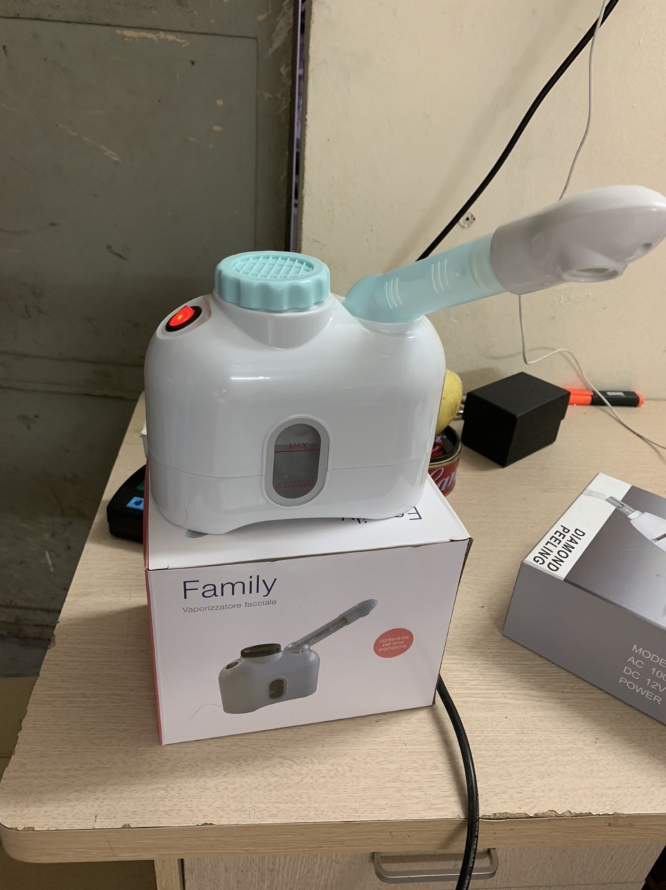 Máy xông hơi mặt mini Family