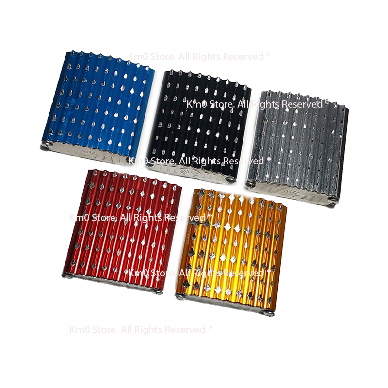 Đệm bọc chân phanh nhôm màu gắng xe máy g1139