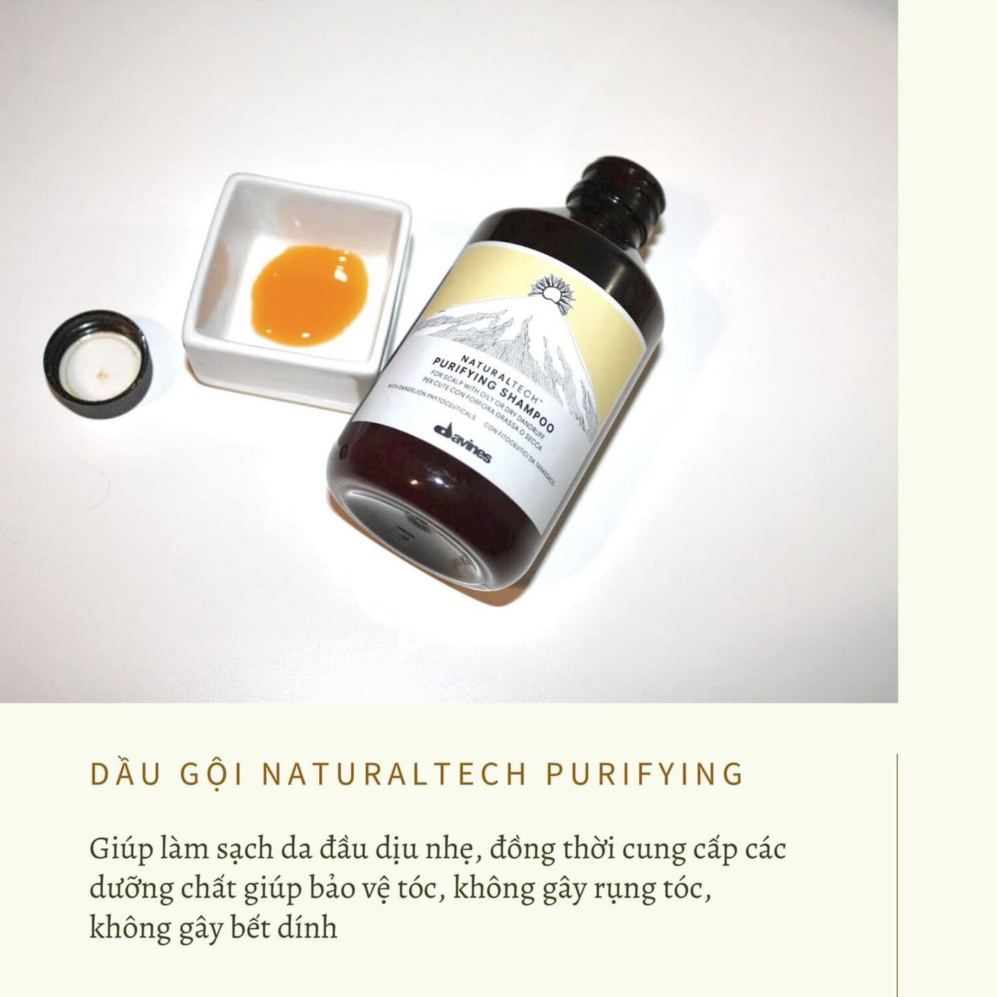 Dầu gội chống gàu Davines Purifying 250ML