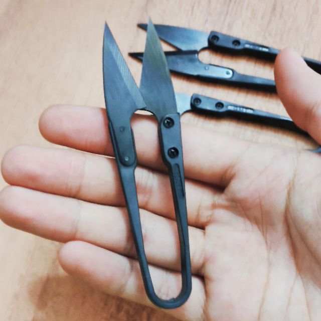 Kéo nhấp cắt chỉ, keo bấm đen