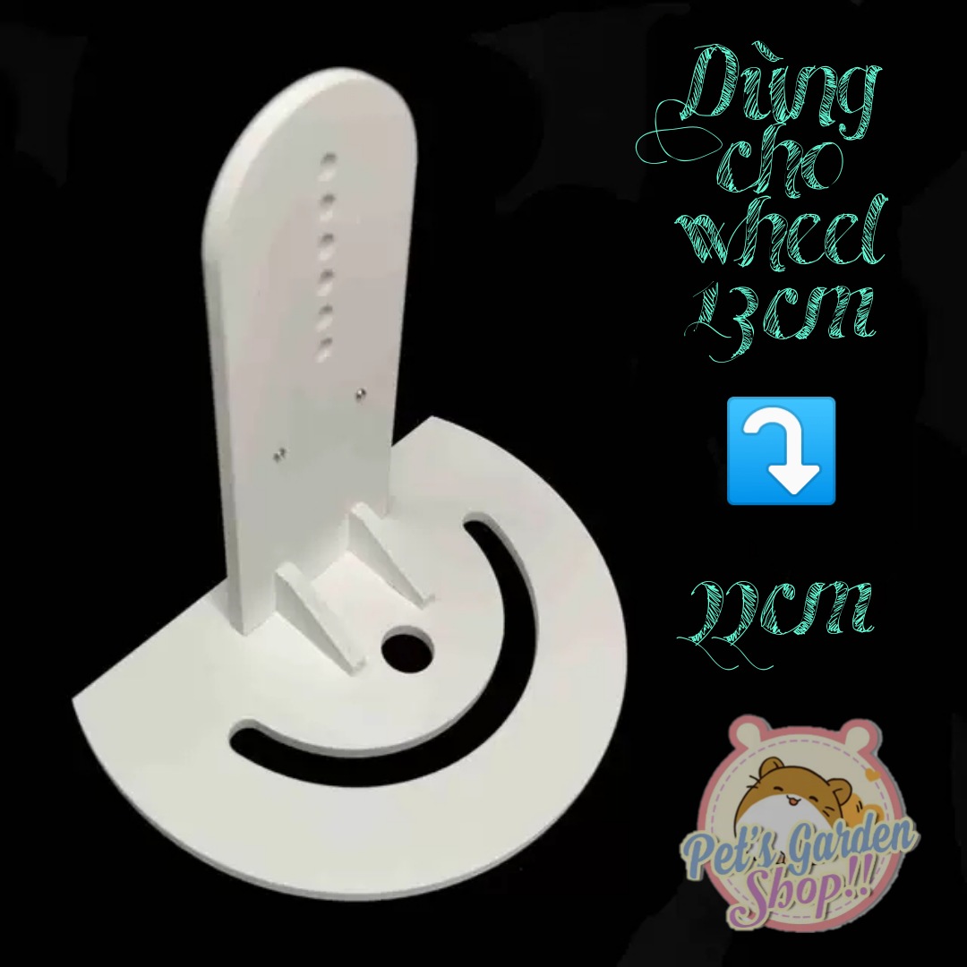 Đế wheel gỗ lắp ráp cho hamster