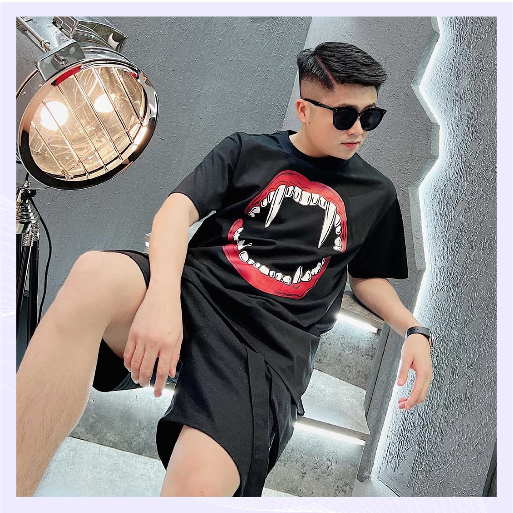 Áo Devil mouth HOT TREND chất cotton co dãn 4 chiều cực mát