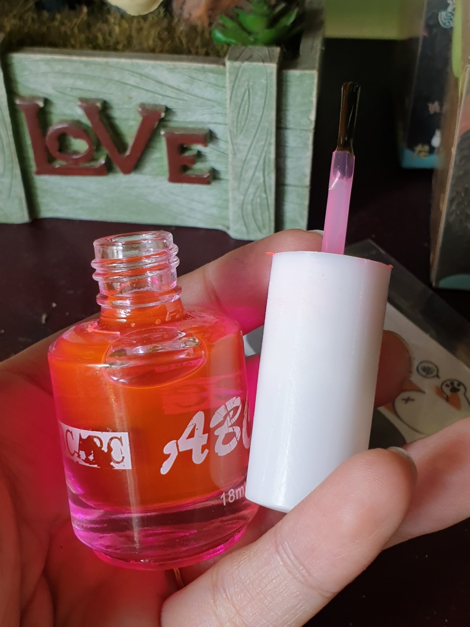 Sơn móng tay bóng không màu 18ml