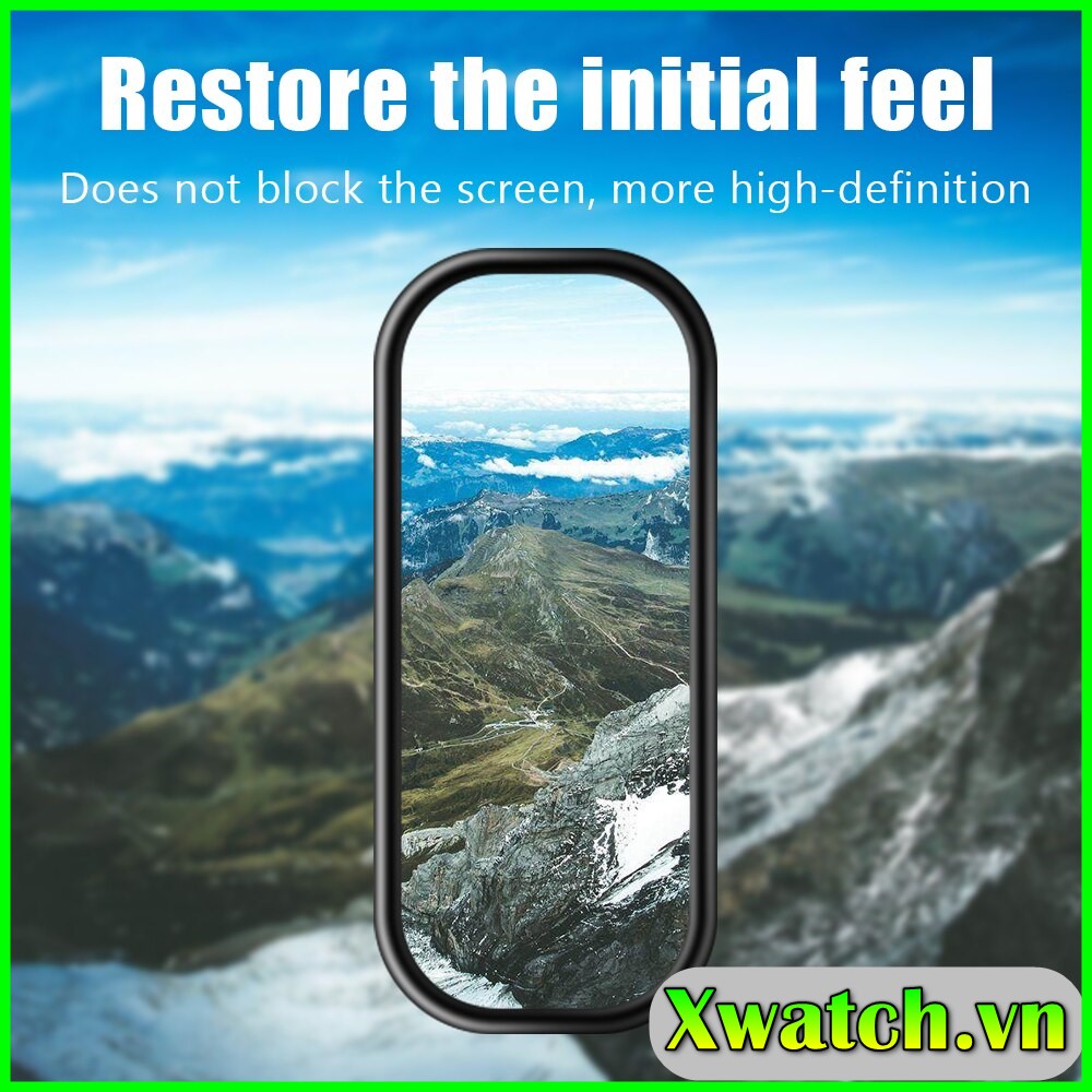 Miếng dán viền cong 3D Full màn Oppo Band viền đen