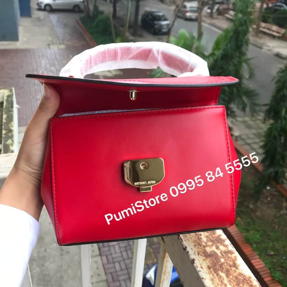 Túi xách Michael Kors Ava XS Bright Red (đỏ da mềm)