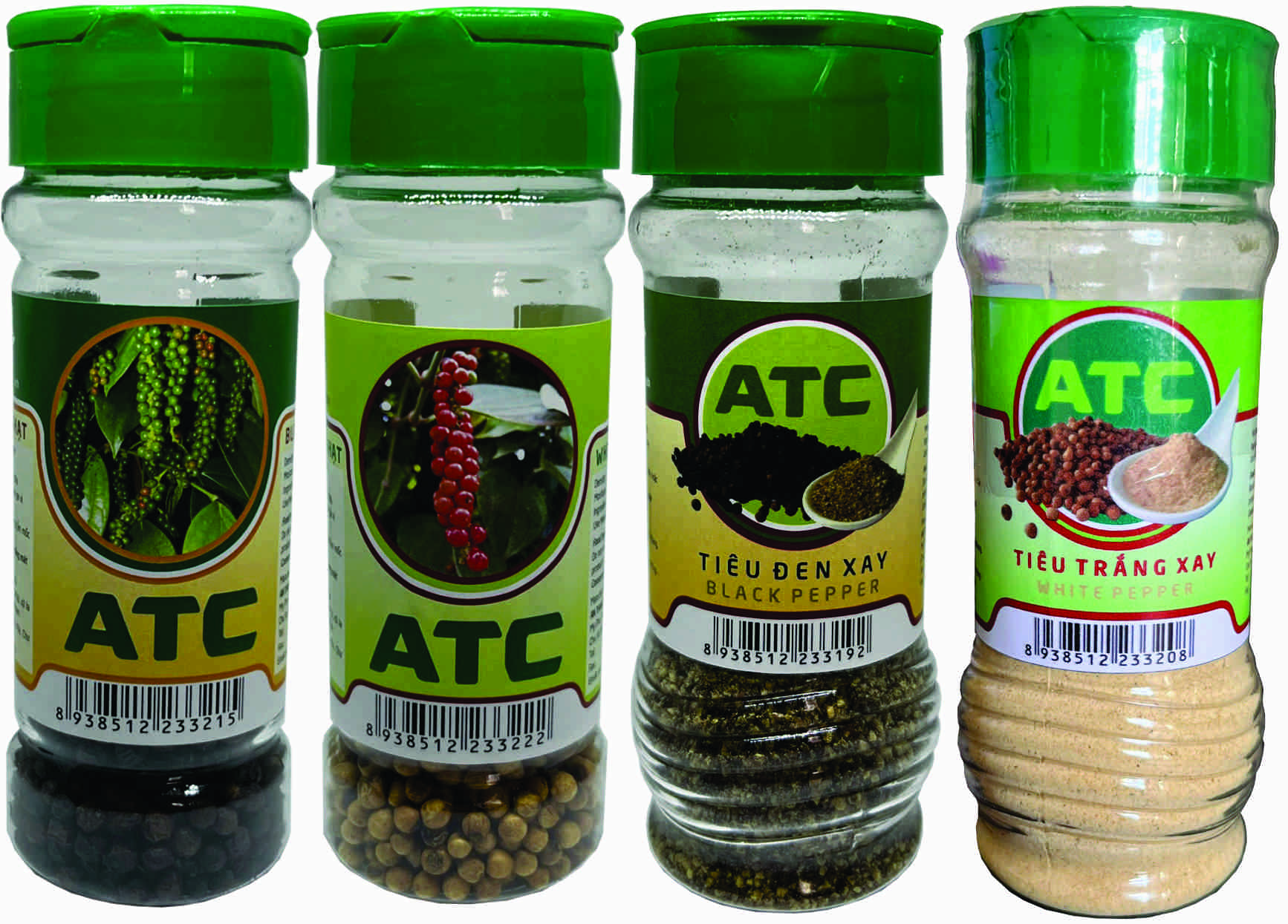 [HCM]Tiêu đen xay ATC chai 50g