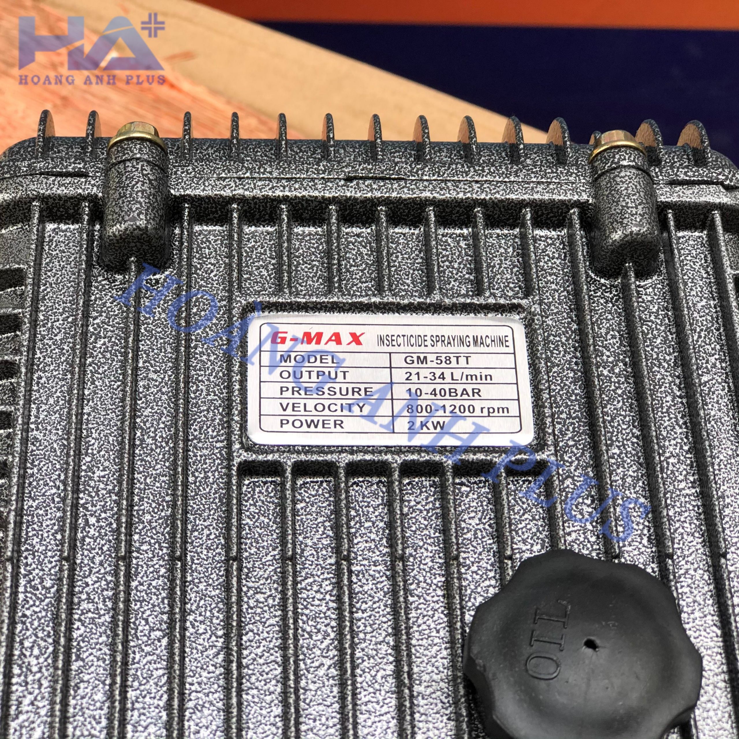 Đầu Phun Xịt Áp Lực 2Hp Gmax GM-58TT