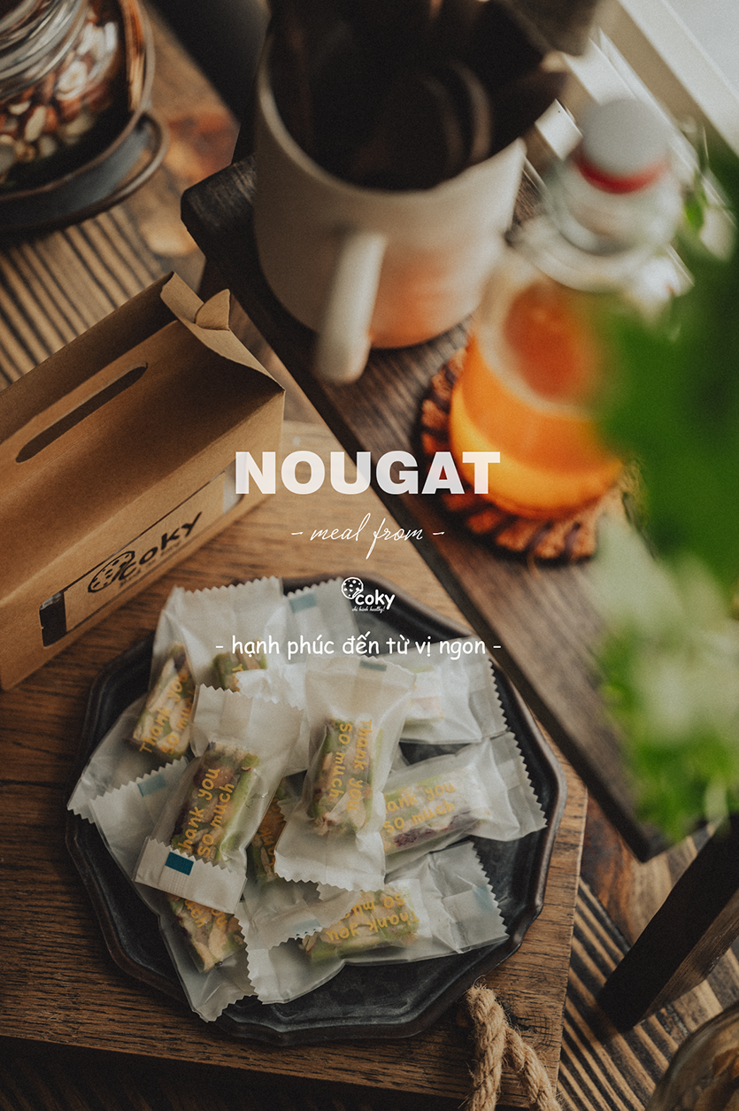 Kẹo Nougat hạnh phúc