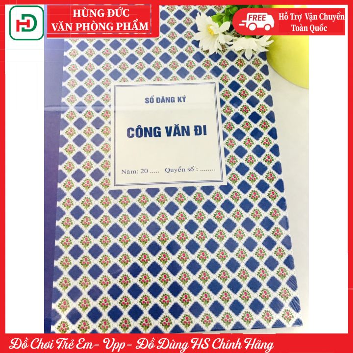 Sổ công văn đi đến 160t 240t 6041 6034 6065 6048 hải tiến