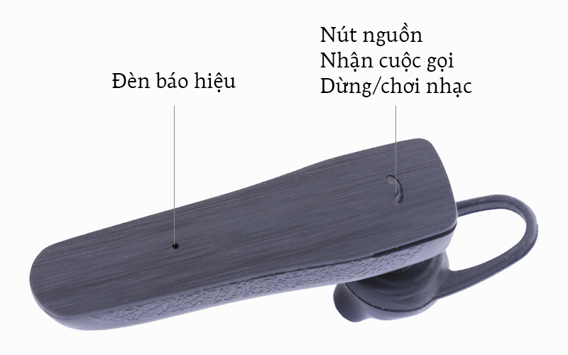 Tai nghe Bluetooth Roman R553X Đen