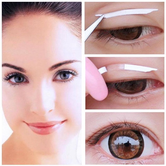 Set 5 vỉ, mỗi vỉ 12 cặp dán kích mí (60 cặp)