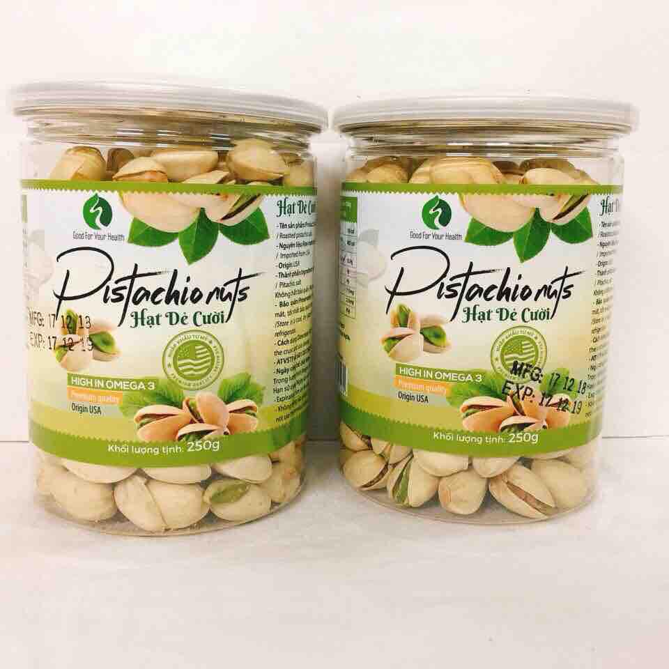 Hạt dẻ cười Mỹ ( ko tẩy trắng) - 250g