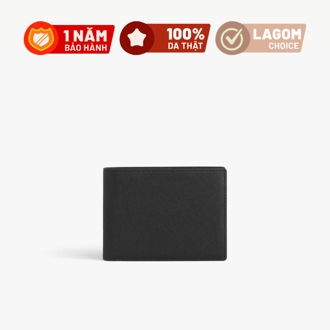 Ví nam LAGOM Da thật - Plus wallet