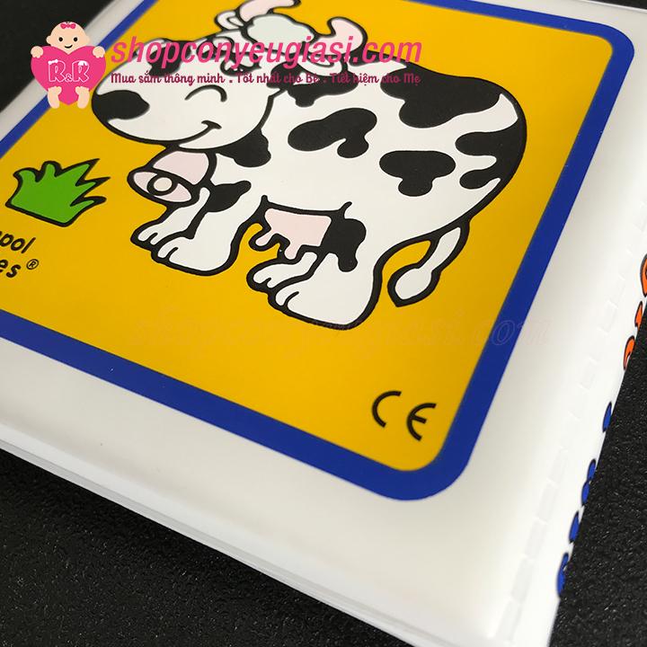 [HCM]Đồ Chơi Tắm Hình Sách Nhiều Màu Canpol