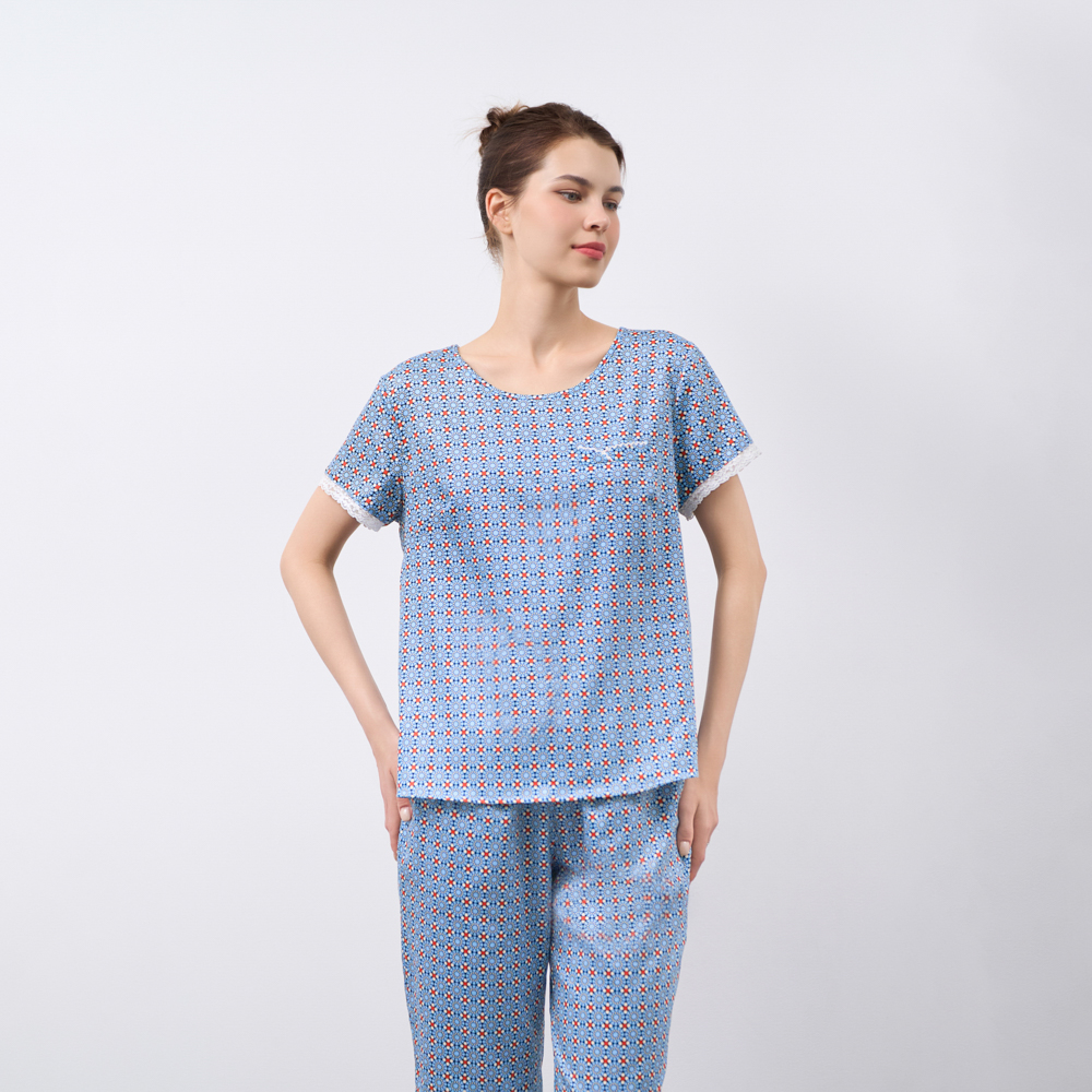 [Mua 3 giảm 20%, mua 2 giảm 15%] Bộ Đồ Kate Lửng Nữ Vincy BKL056W81