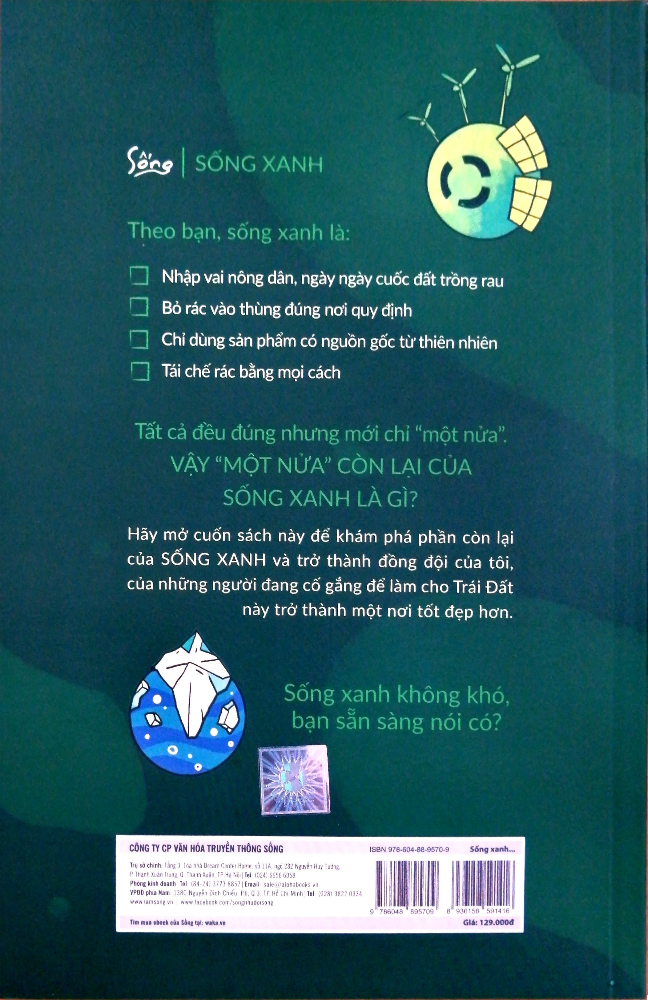 Sách Mới Alphabooks - Sống Xanh Không Khó