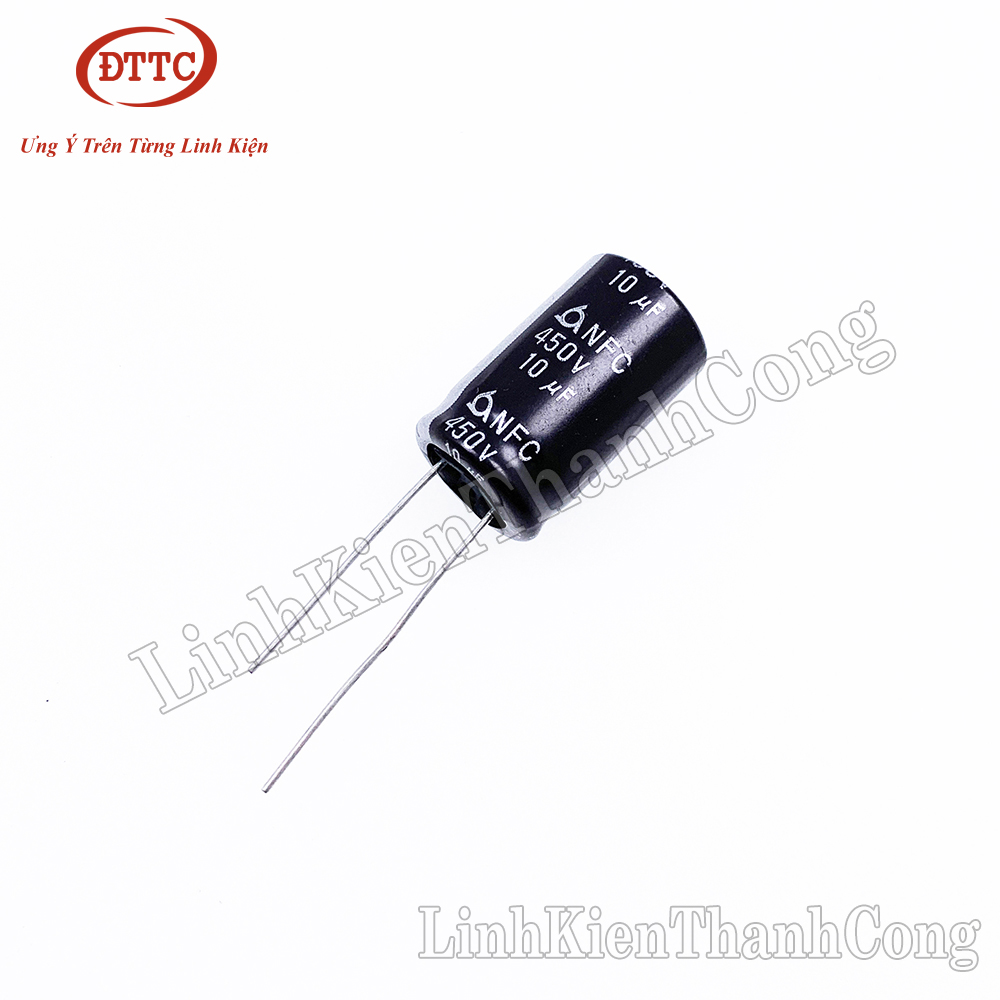Tụ Hóa SAMYOUNG 10uF 450V (10*16mm)