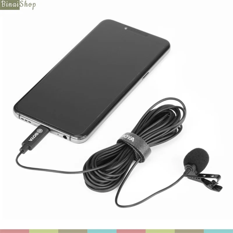 Boya BY-M3 - Micro Gài Áo Giắc Cắm Type-C