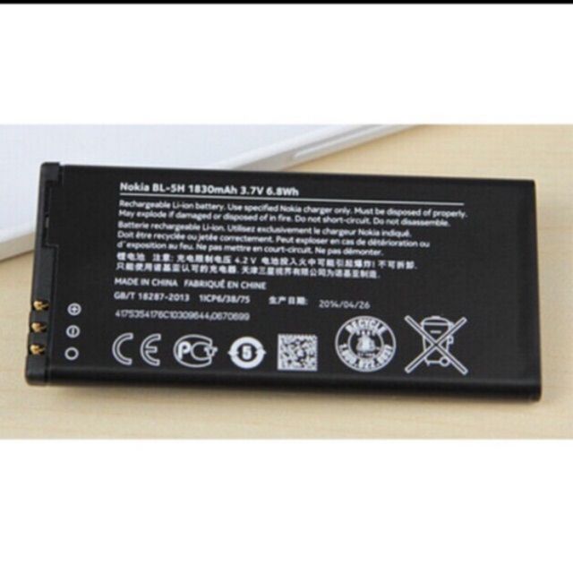 Pin xịn điện thoại Lumia 630/ 635 BH 6 tháng cam kết sản phẩm đúng mô tả chất lượng đảm bảo