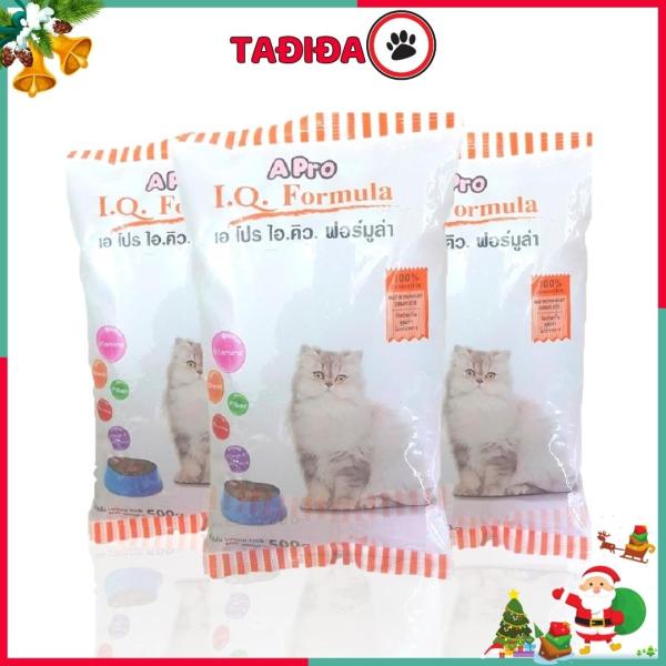 Thức ăn cho Mèo dạng hạt APro IQ Formula 500gr , Đồ ăn cho Mèo mọi lứa tuổi - Tadida Pet