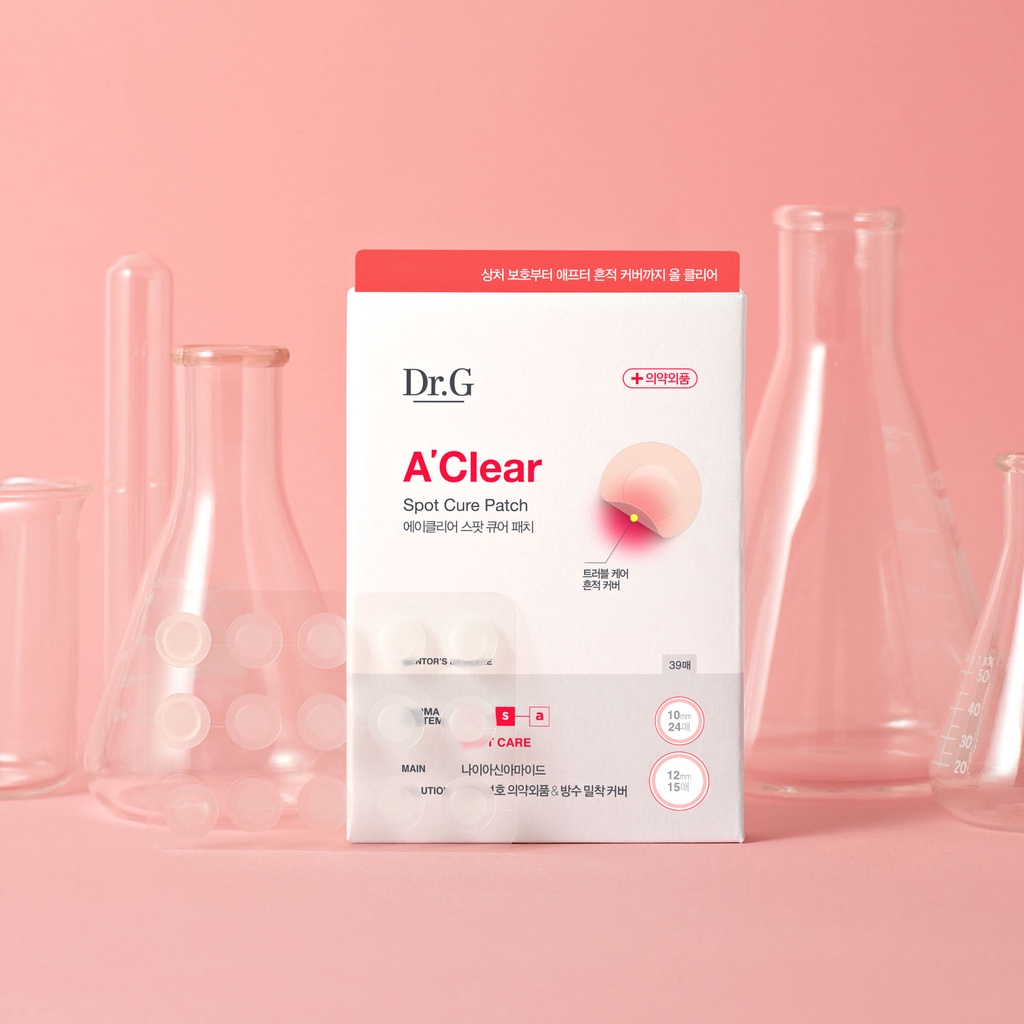 Miếng Dán Mụn Dr.G A'Clear Spot Cure Patch (39pcs)