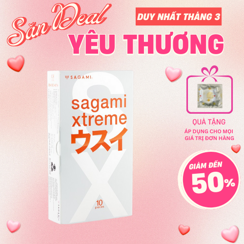 Sagami extra thin condom - 10pcs