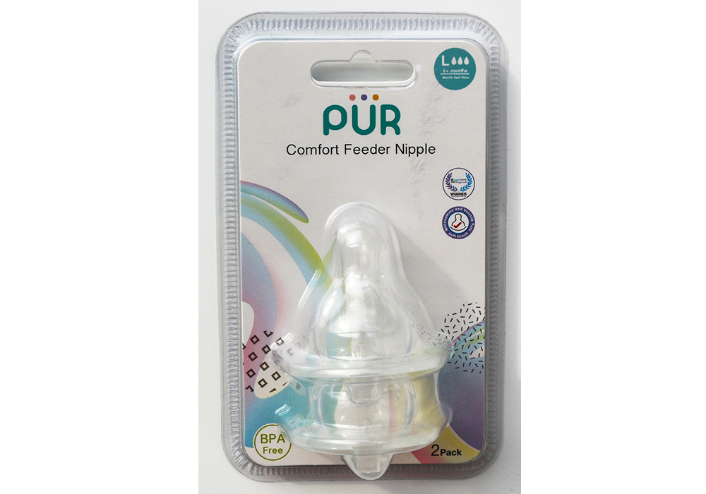 VỈ 2 NÚM TI CHO BÌNH CỔ THƯỜNG COMFORT FEEDER