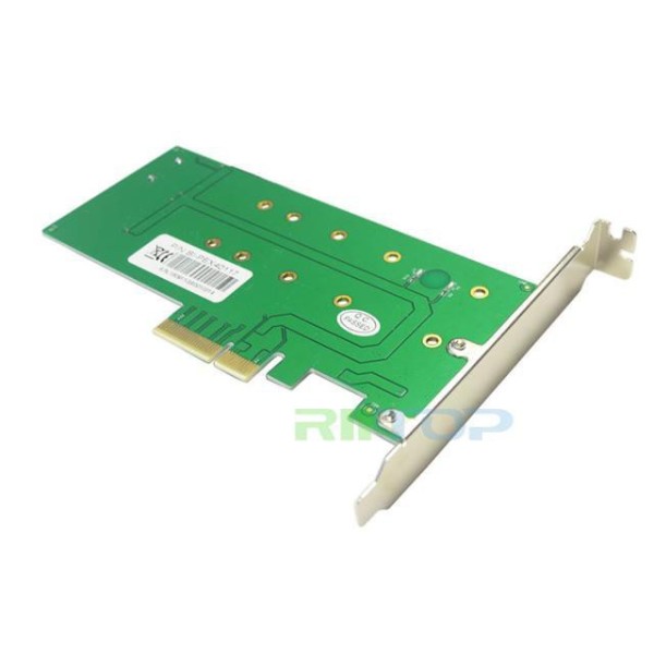 Bảng giá M.2 NGFF M Key SSD to PCIe PCI-e x4, B Key SSD to SATA III 3 Adapter Phong Vũ