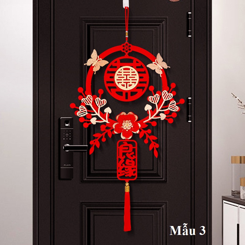 Set trang trí cửa phòng cưới