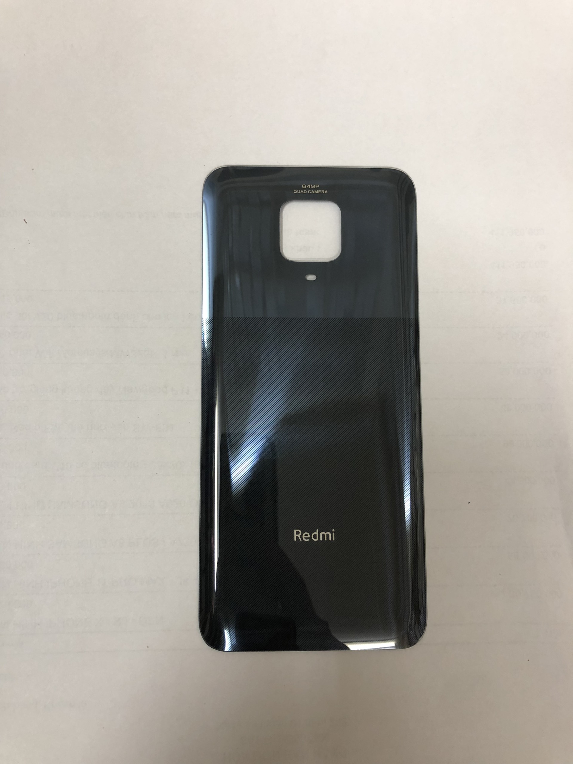 Nắp Lưng Xioami Mi Note 9 pro / Note 9S