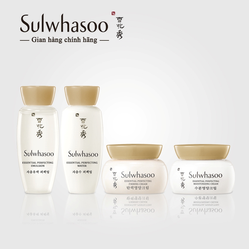Bộ dưỡng da Sulwhasoo Essential Perfecting Kit 4 sản phẩm - Bộ dưỡng Sulwhasoo