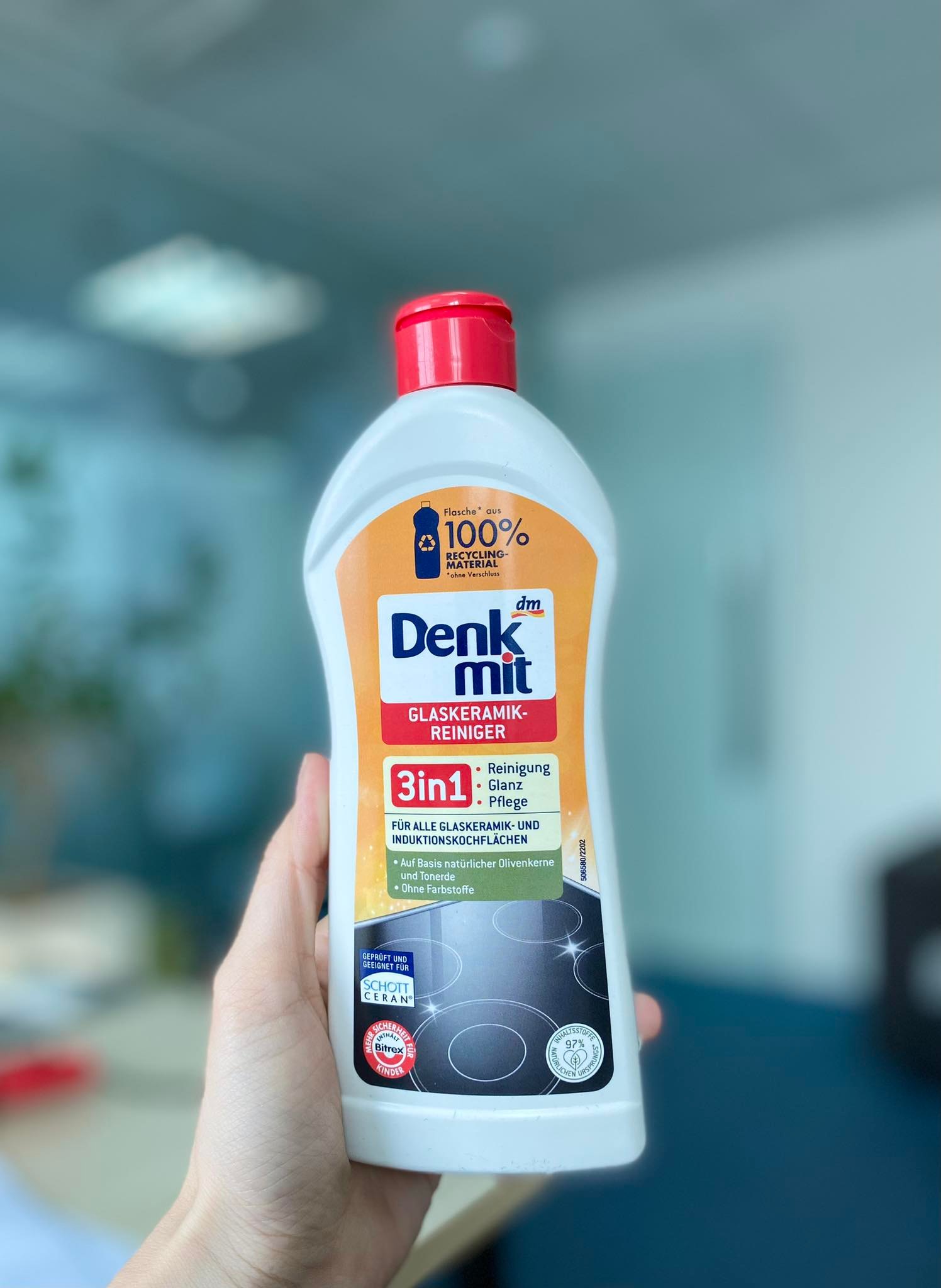 DUNG DỊCH VỆ SINH BẾP TỪ DENKMIT